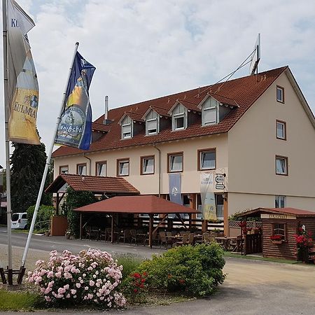 Landgasthof Frankentor Wasserlosen Dış mekan fotoğraf
