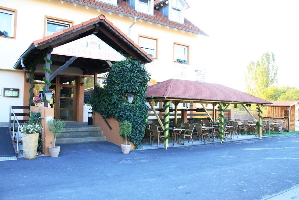 Landgasthof Frankentor Wasserlosen Dış mekan fotoğraf