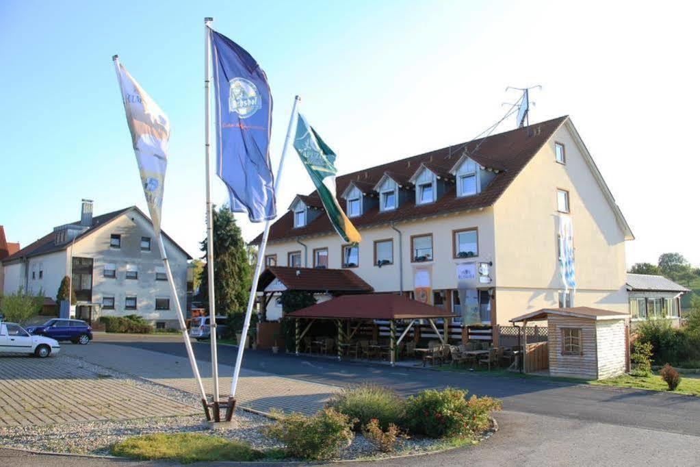 Landgasthof Frankentor Wasserlosen Dış mekan fotoğraf